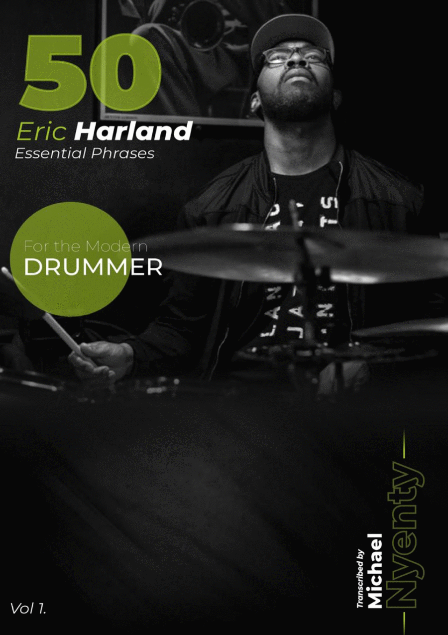 50 Eric Harland Essential Phrases Drum Set scores gallery preview page 1