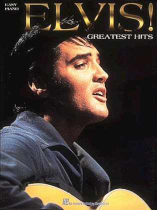 Book cover for Elvis! – Greatest Hits for Easy Piano