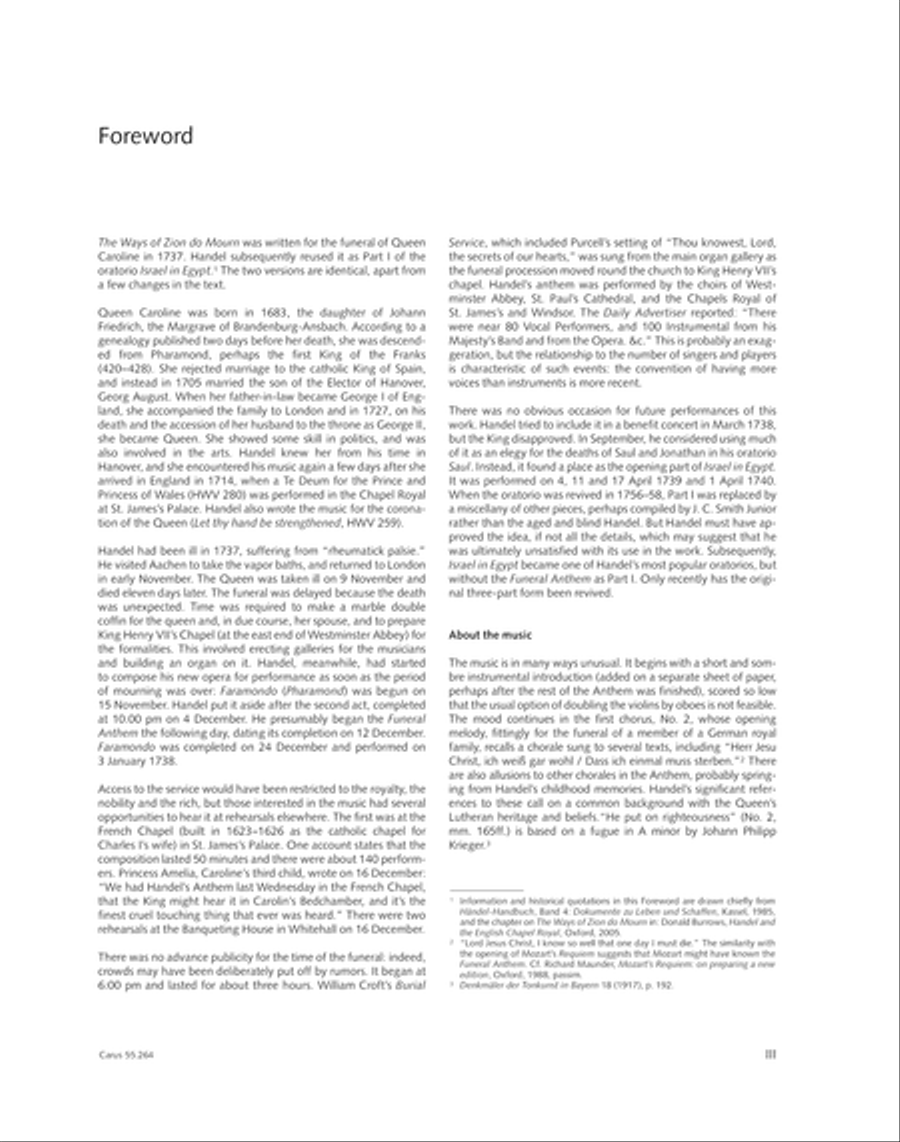 Israel in Egypt - Part I 4-Part scores gallery preview page 4