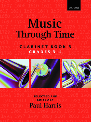 Book cover for Music through Time Clarinet Book 3