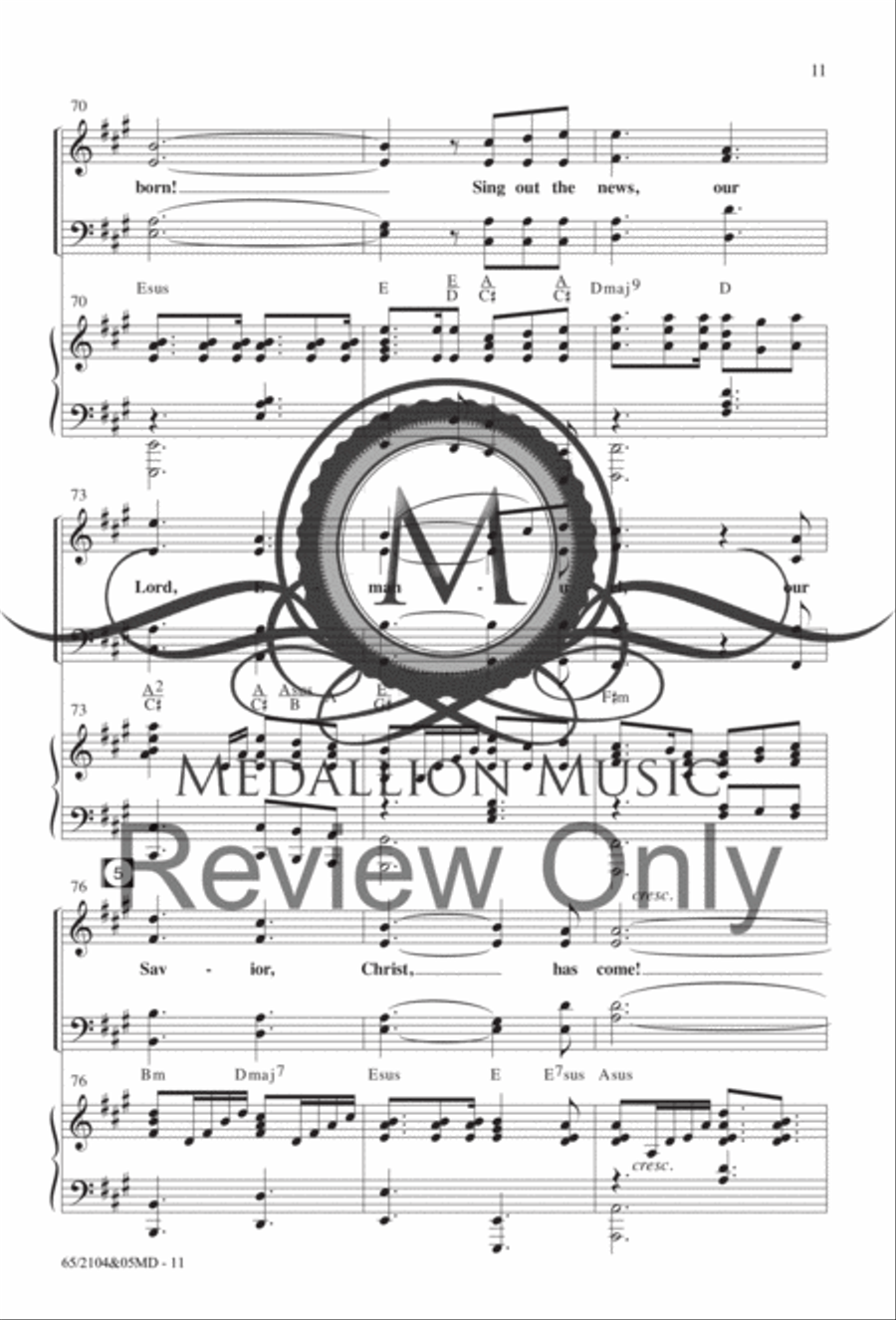 Love Made a Way - SATB with Performance CD 4-Part scores gallery preview page 12
