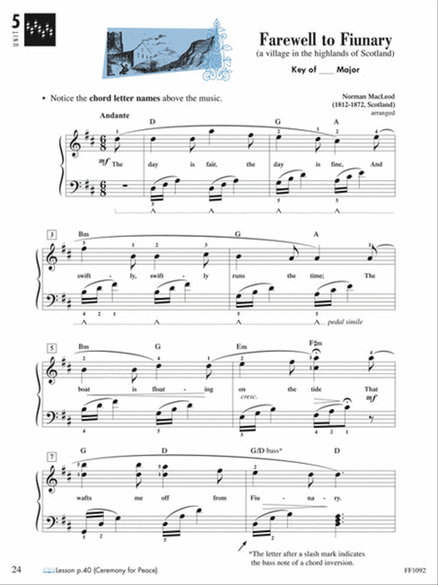 Level 4 – Performance Book – 2nd Edition Piano Method scores gallery preview page 5