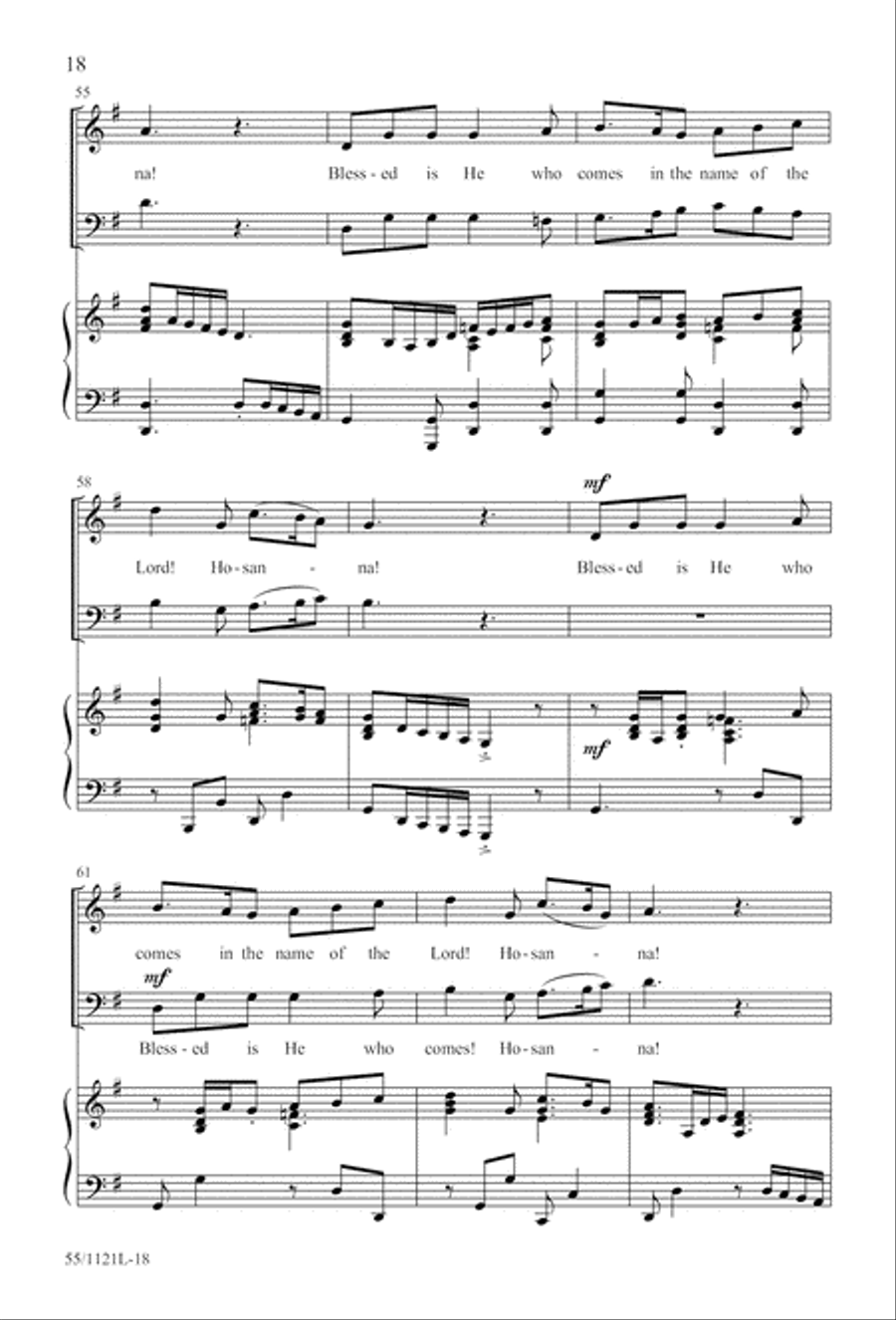 Touched by the Christ 3-Part scores gallery preview page 19