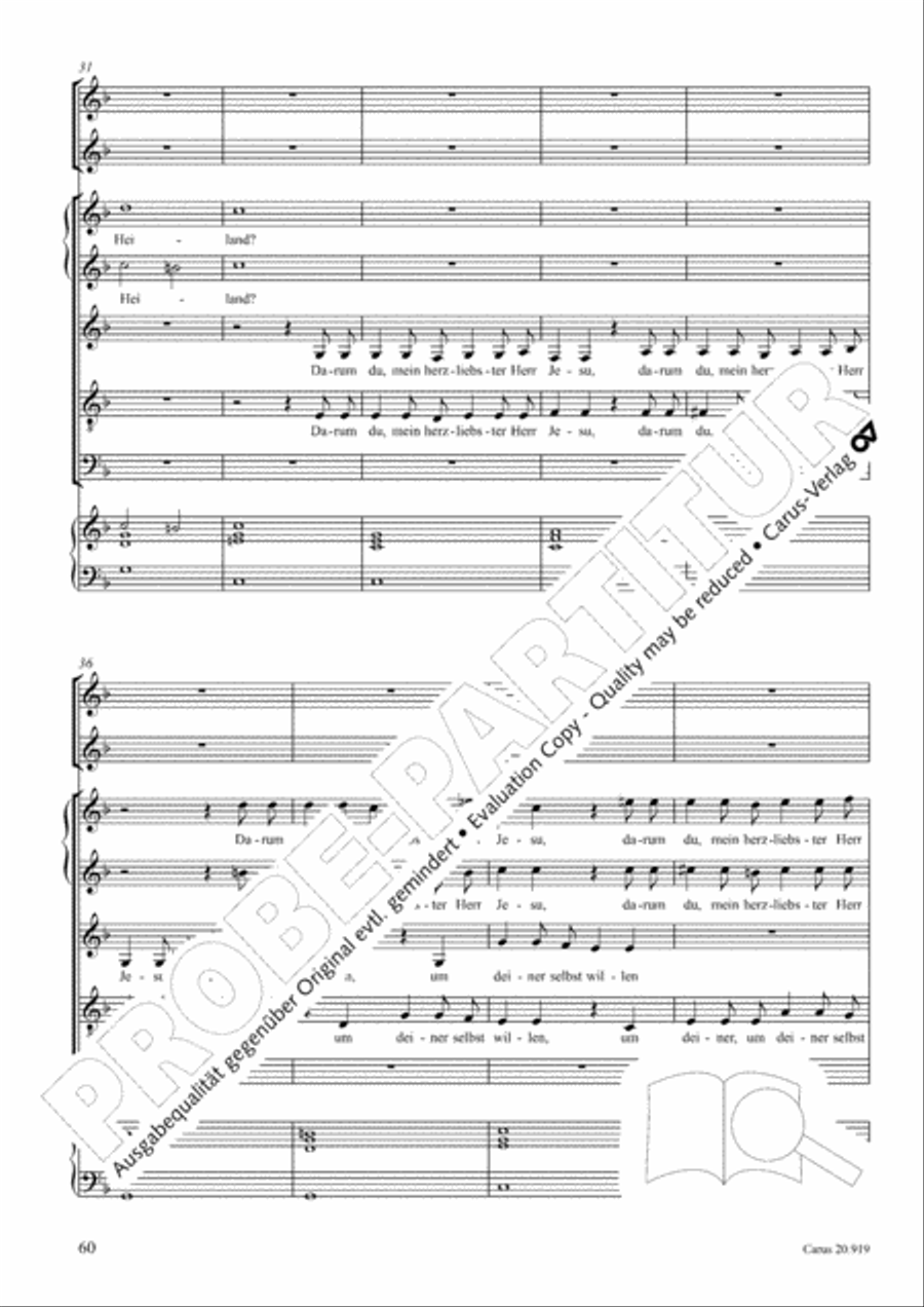 Opera varia I. Works with 1-7 parts (Complete edition, vol. 19) [Werke mit 1-7 obligaten Stimmen] Score scores gallery preview page 117