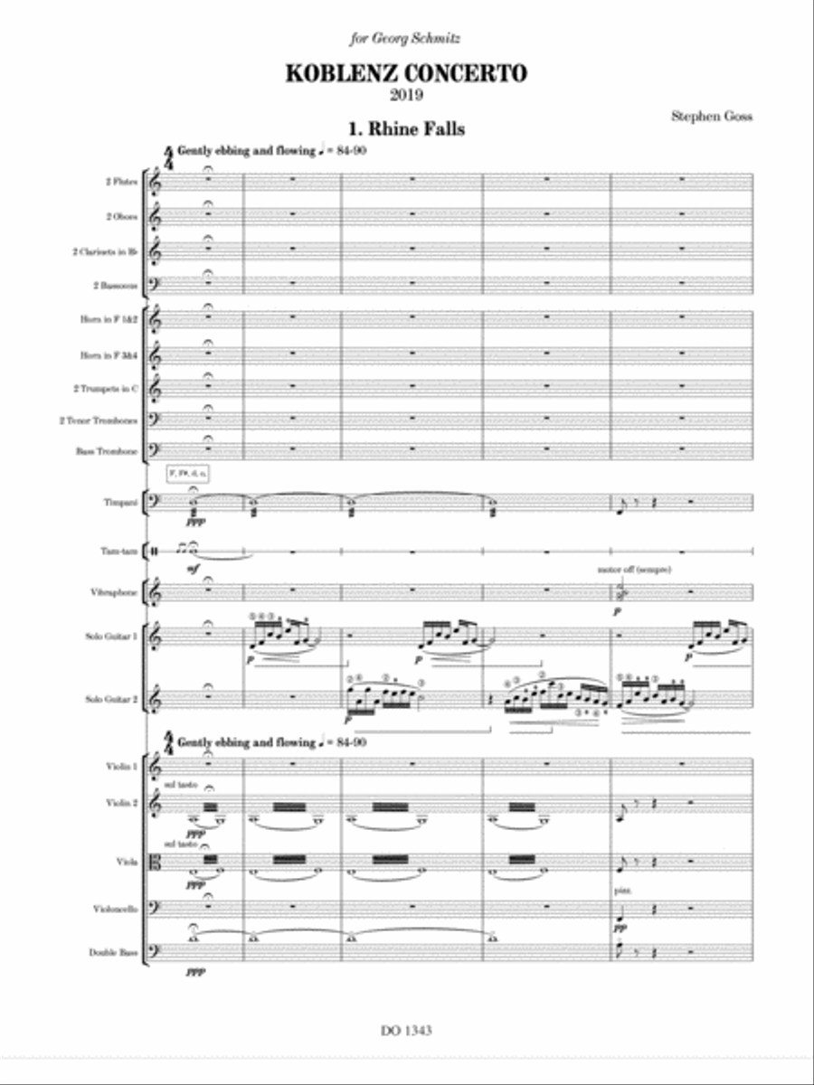 Koblenz Concerto (score) Orchestra scores gallery preview page 6