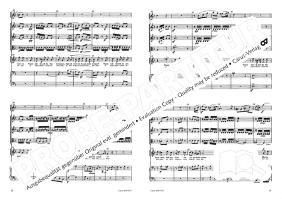 Psalm 42 4-Part scores gallery preview page 16