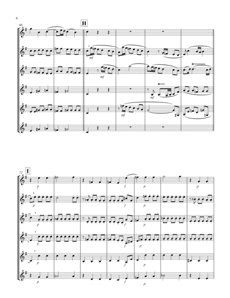 Recordare (from "Requiem") (F) (Clarinet Sextet)
