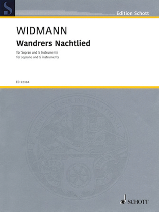 Book cover for Wandrers Nachtlied