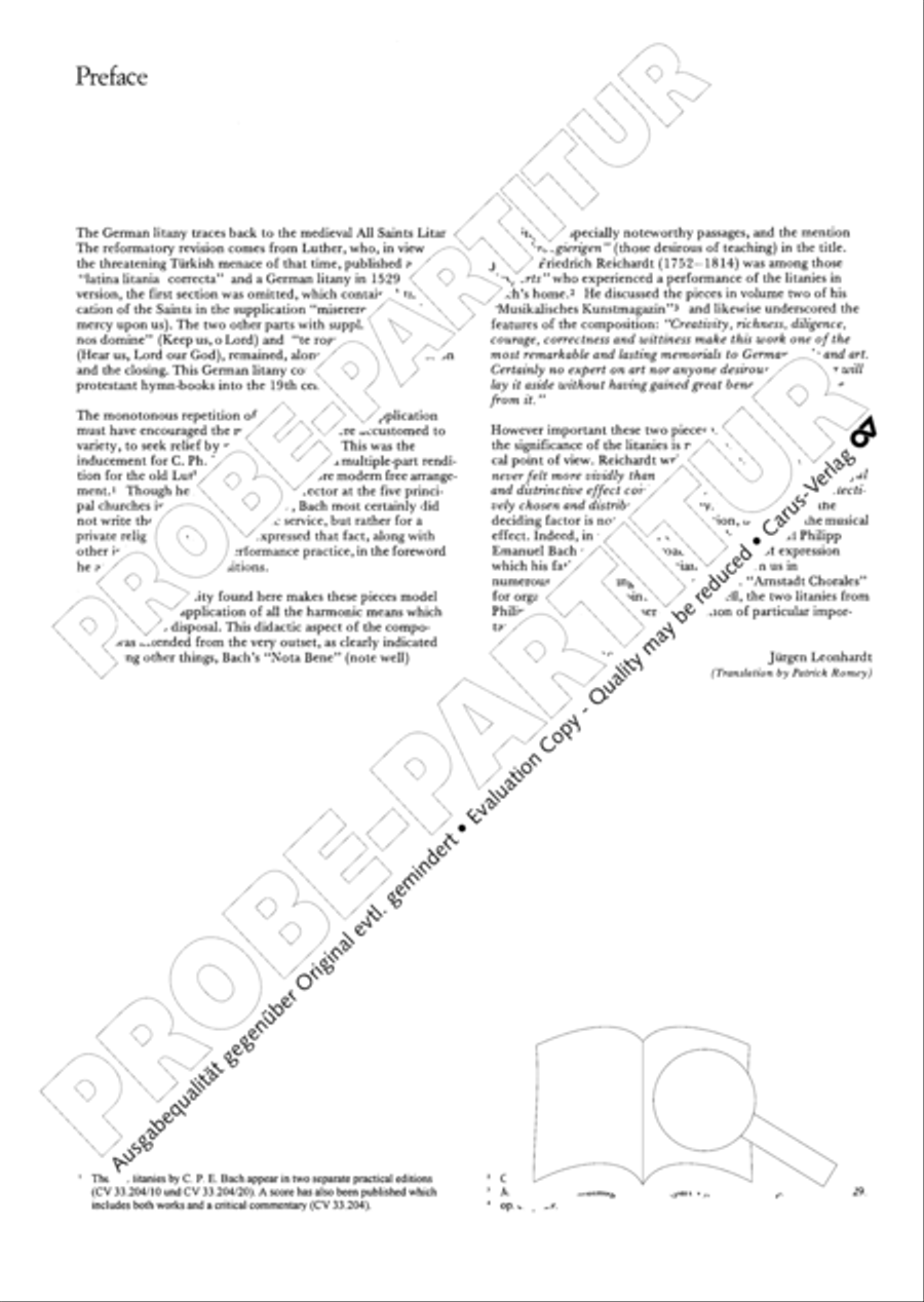 Lord of all, be merciful (Die alte Litanei 1) 4-Part scores gallery preview page 5