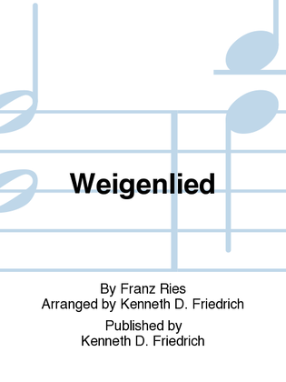 Book cover for Weigenlied