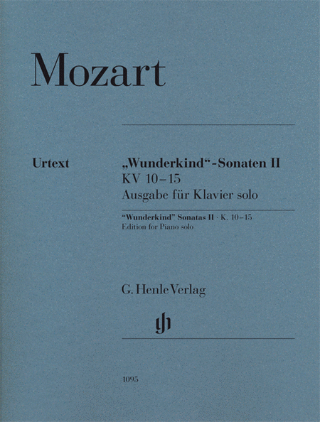 Wunderkind Sonatas, Volume 2, K. 10-15