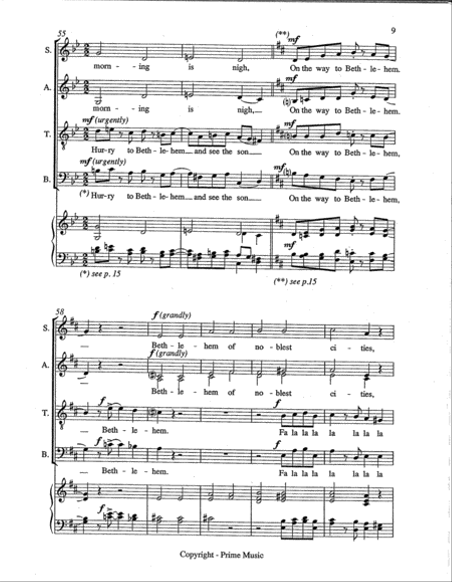 Christmas Pudding Divisi scores gallery preview page 4