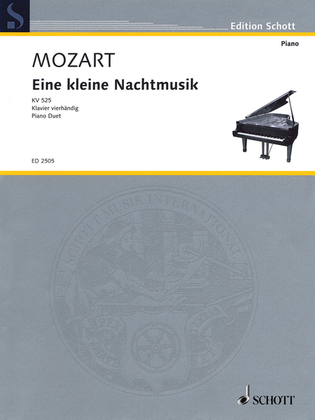 Book cover for Eine kleine Nachtmusik