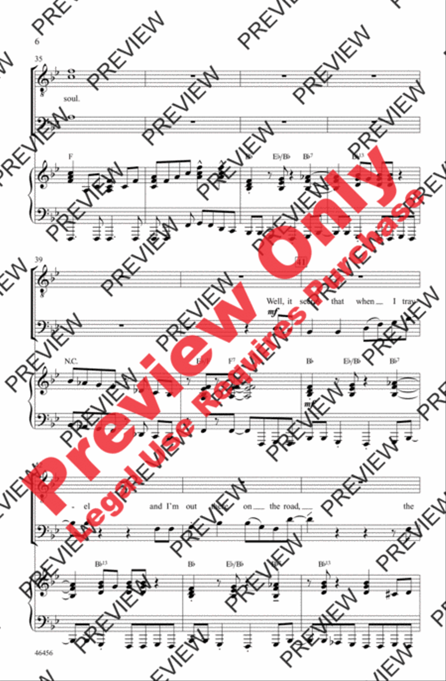 The Doctor Men's Choir scores gallery preview page 6