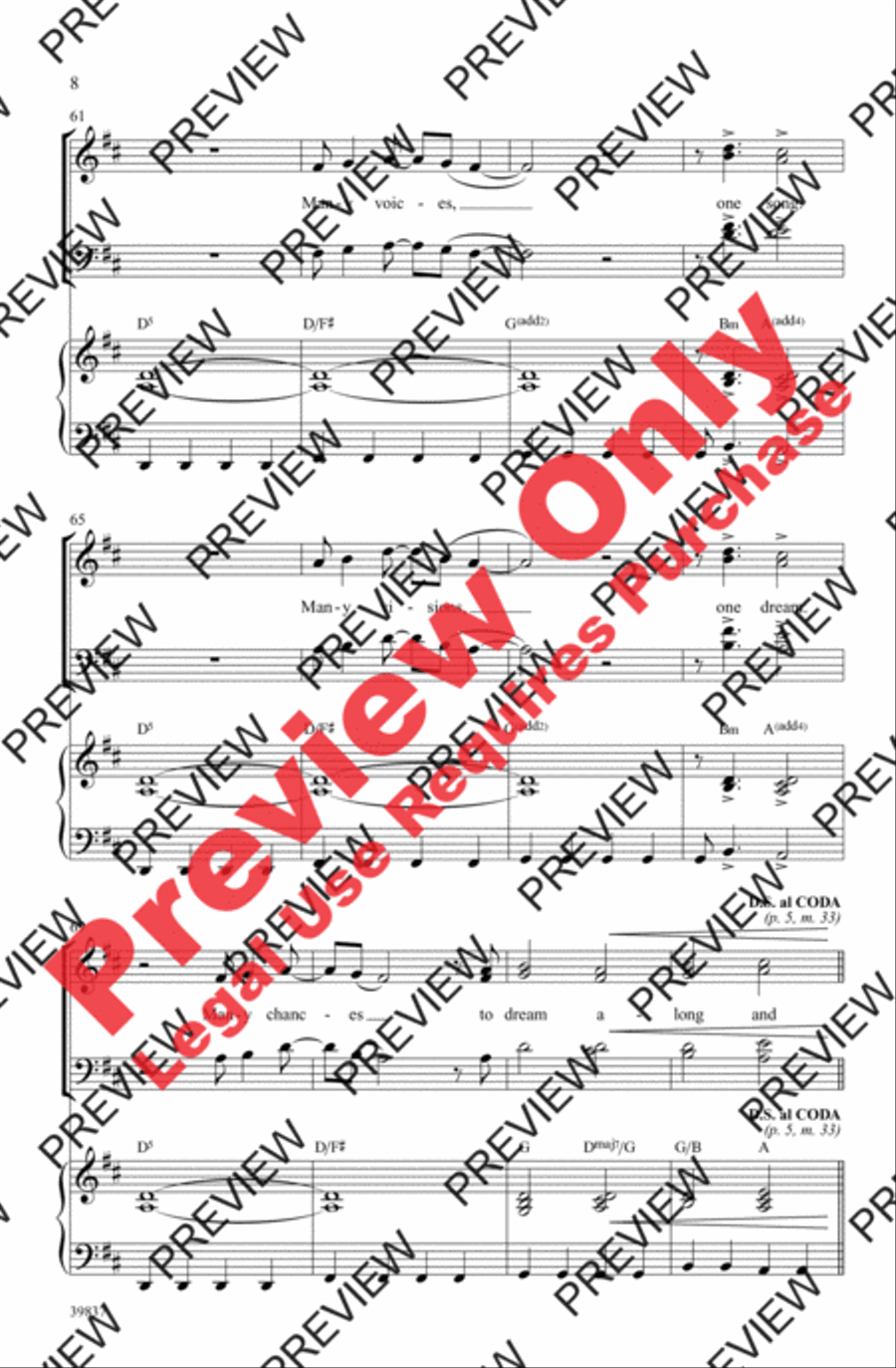 Rhythms of One World - SoundTrax CD (CD only) Choir scores gallery preview page 8