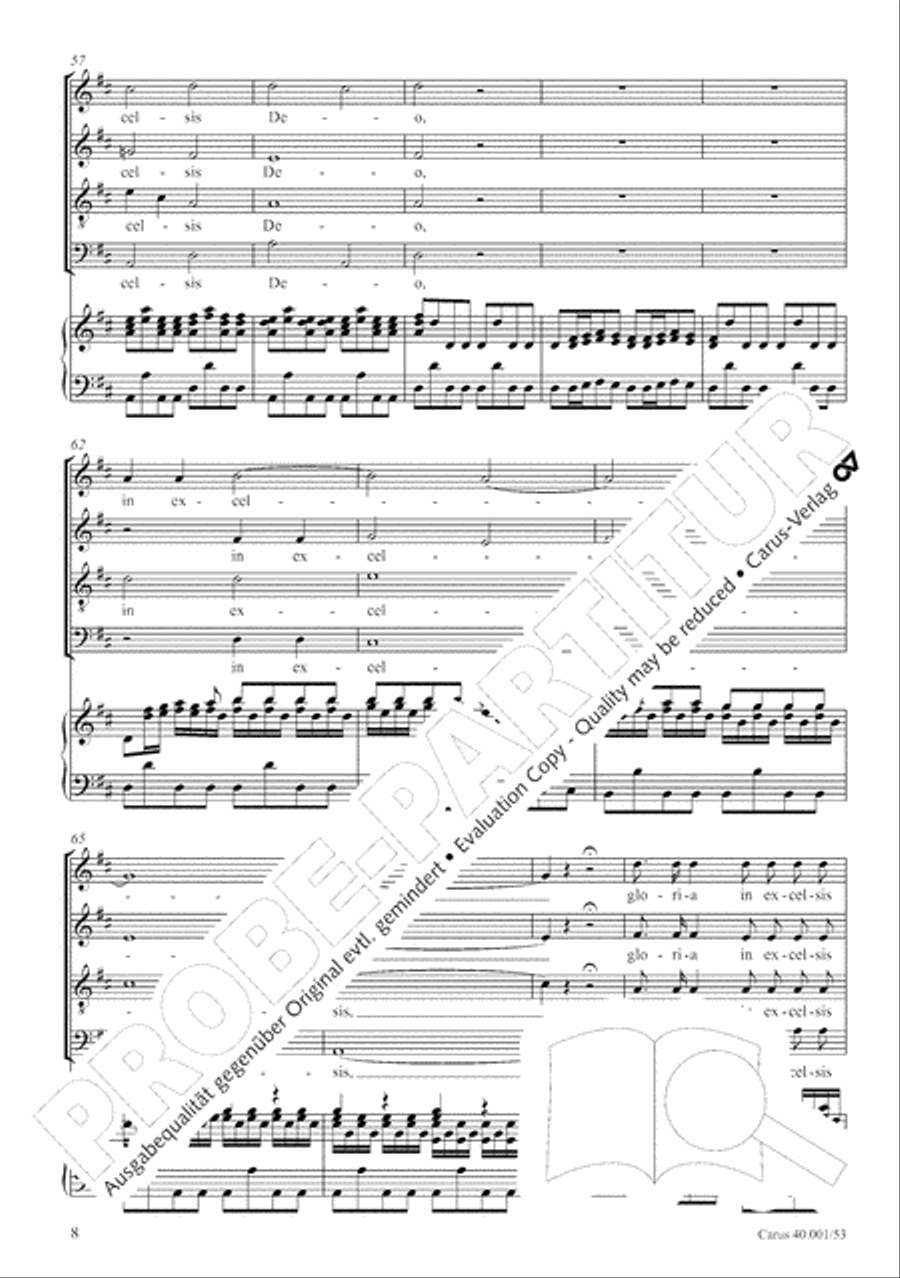 Vivaldi: Gloria in D. Revised edition SSA scores gallery preview page 11