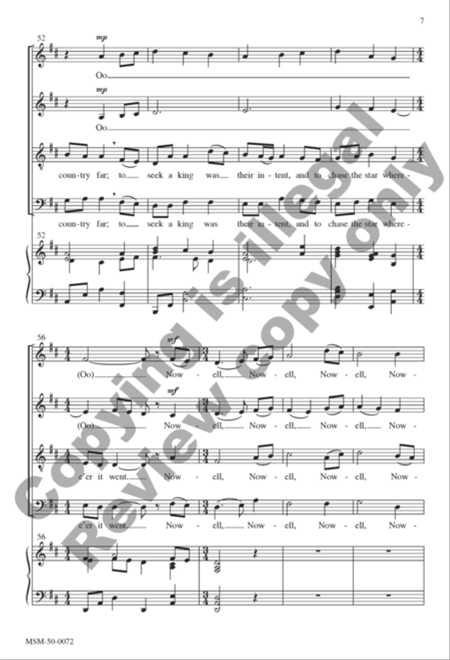 The First Nowell Divisi scores gallery preview page 7