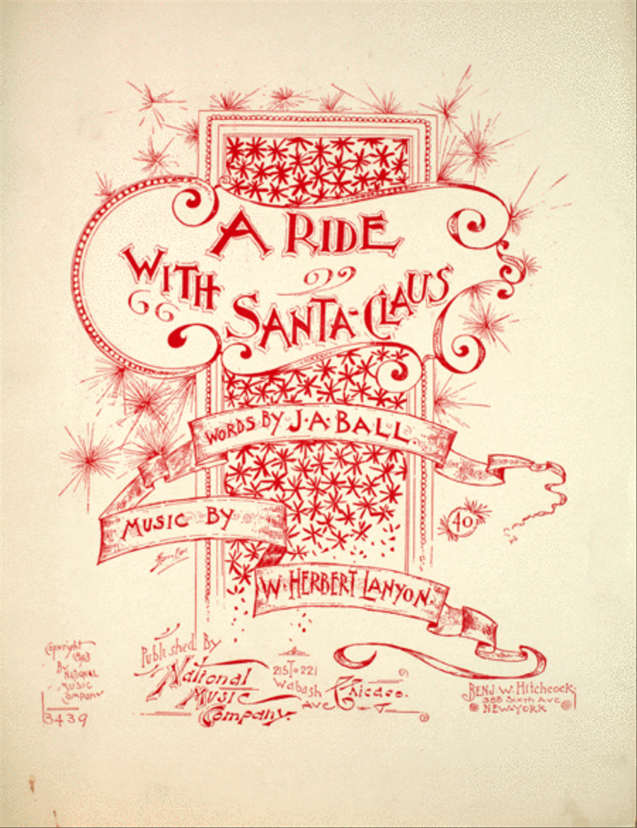 A Ride With Santa Claus Voice scores gallery preview page 1