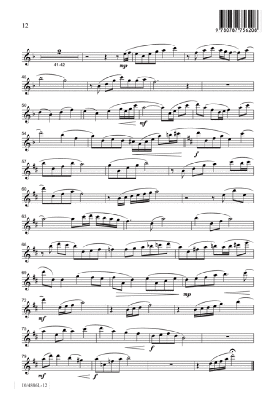 Come, O Light, Come, Holy One 4-Part scores gallery preview page 12