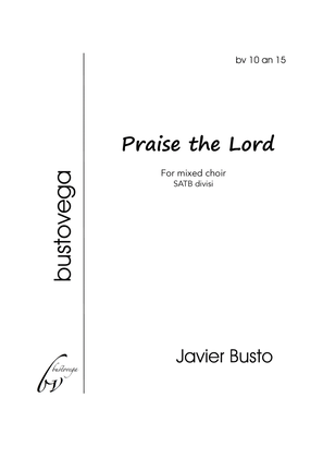 Book cover for PRAISE THE LORD