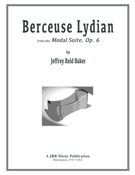 Berceuse Lydian, Op. 6 image number null