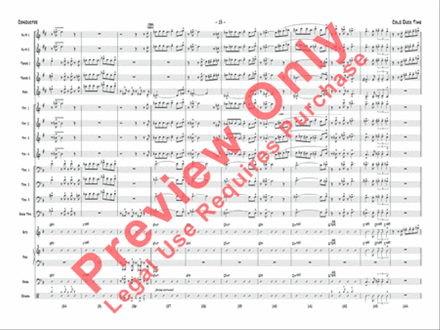 Cold Duck Time Jazz Ensemble scores gallery preview page 14