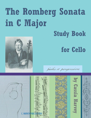 Book cover for The Romberg Sonata in C Major Study Book for Cello