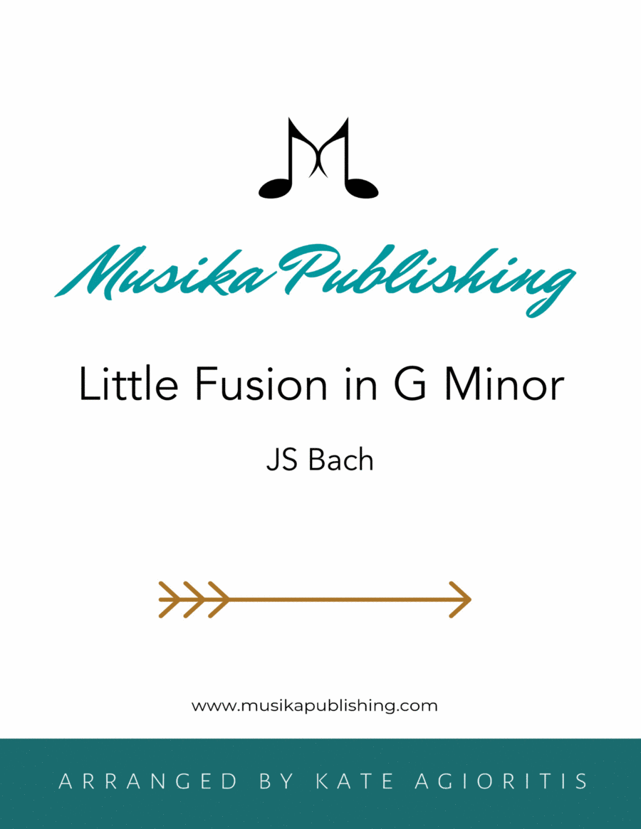 Little Fusion in G Minor - For String Quartet String Quartet scores gallery preview page 1
