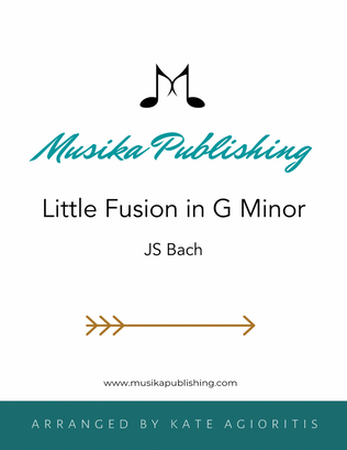 Book cover for Little Fusion in G Minor - For String Quartet