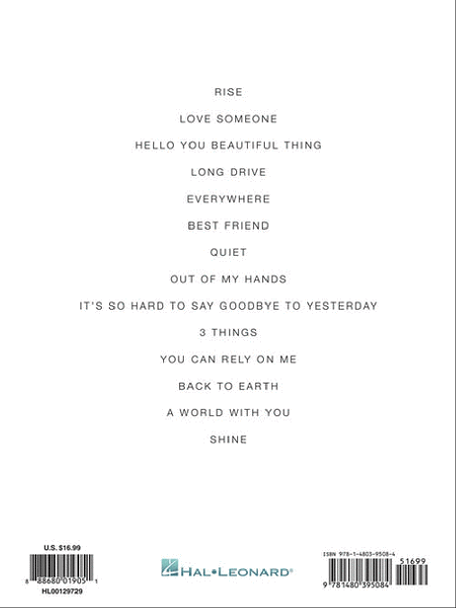 Jason Mraz - Yes! Jason Mraz - Yes! Piano, Vocal, Guitar scores gallery preview page 2