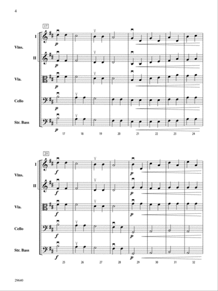 The Winds of Autumn String Orchestra scores gallery preview page 3