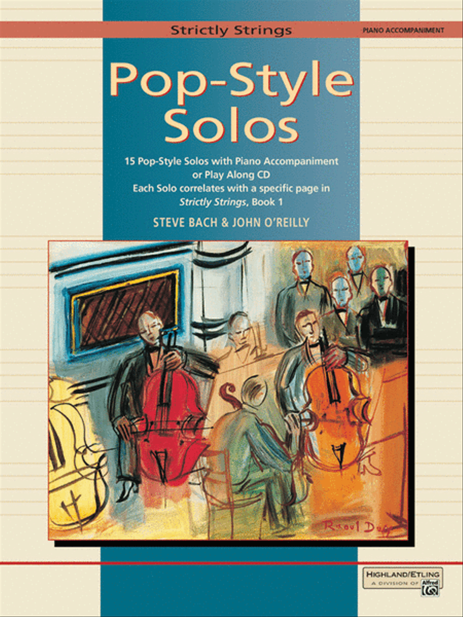 Strictly Strings Pop-Style Solos Chamber Orchestra scores gallery preview page 1