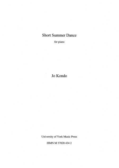 Short Summer Dance