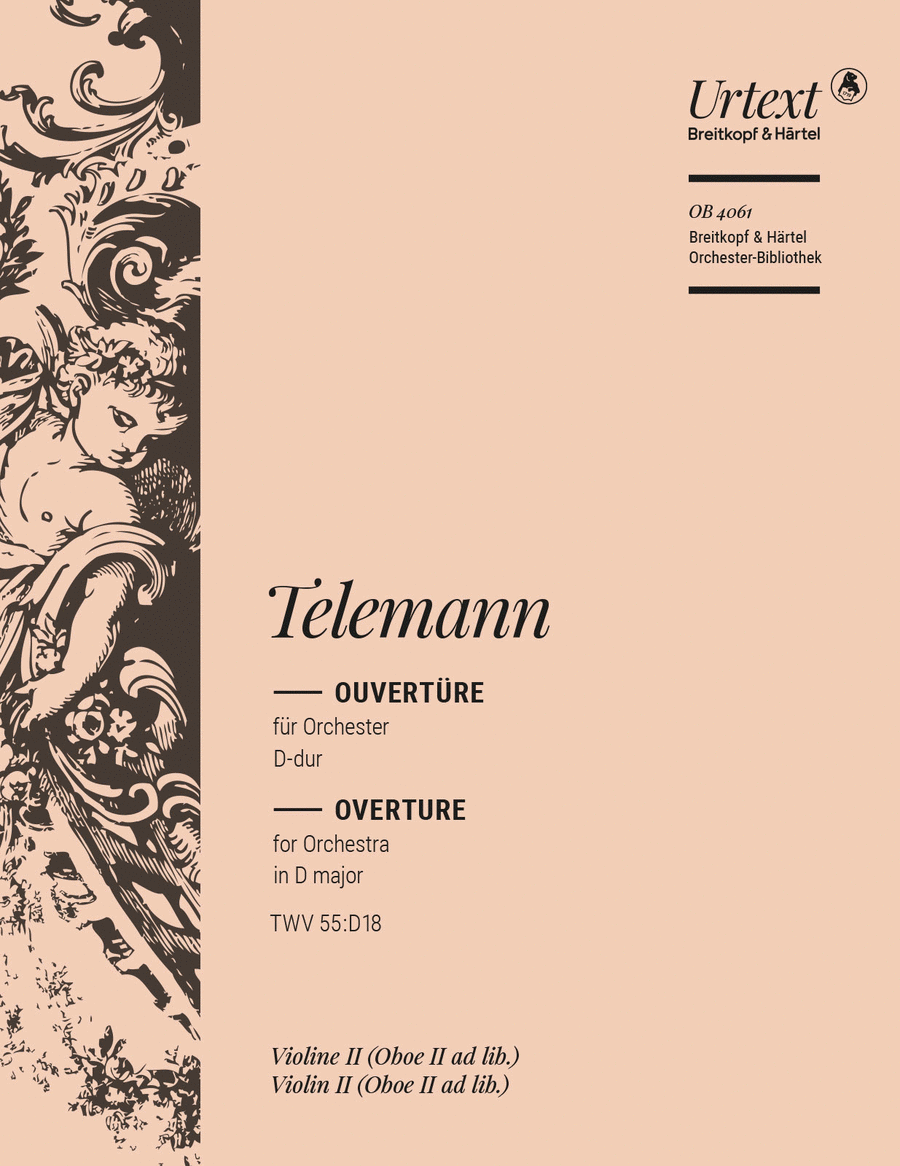 Overture in D major TWV 55:D18