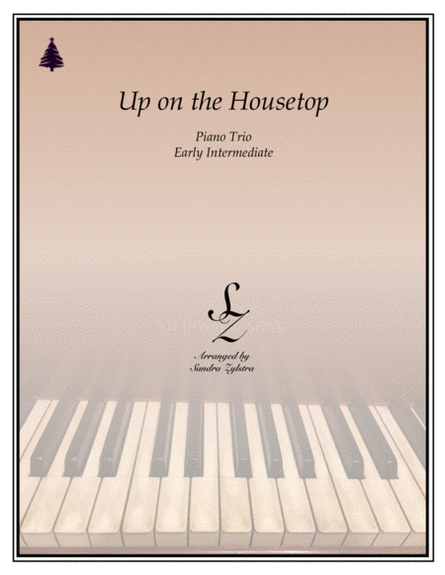 Up On The Housetop (1 piano, 6 hand trio) image number null