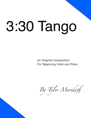 3:30 Tango (Violin)