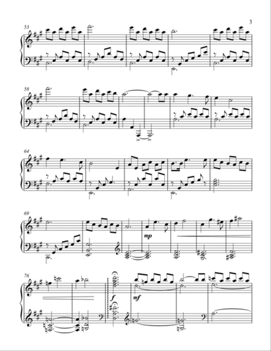 A Journey's End A Journey's End Piano Solo scores gallery preview page 3