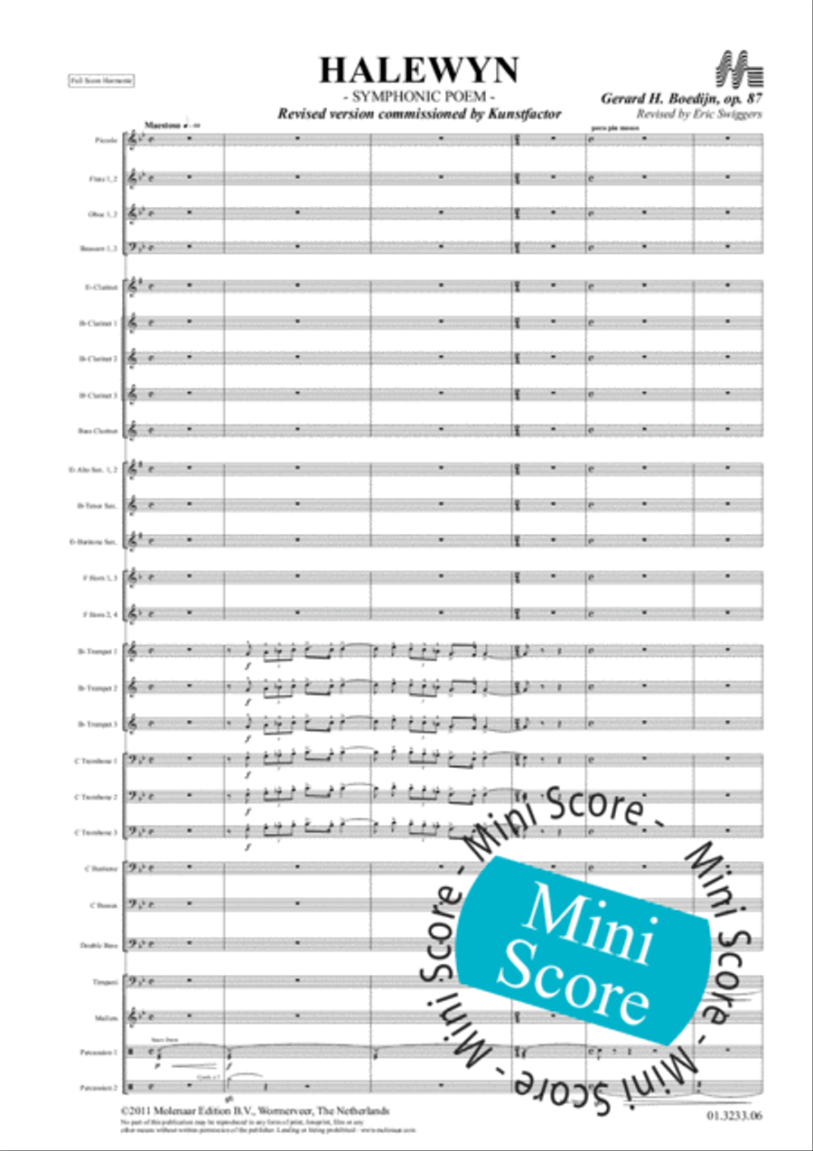 Halewijn Concert Band scores gallery preview page 7