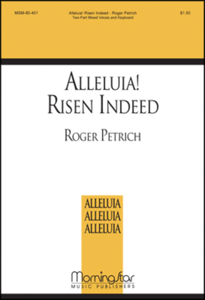 Book cover for Alleluia! Risen Indeed