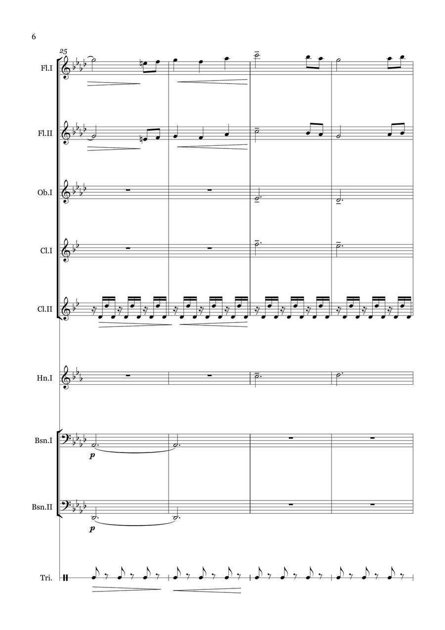 Asturiana Woodwind Quintet scores gallery preview page 6
