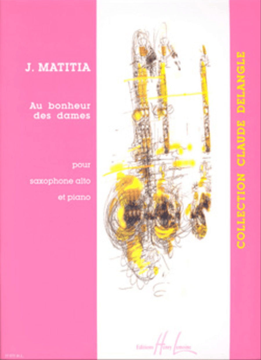 Au Bonheur Des Dames Alto Saxophone scores gallery preview page 1