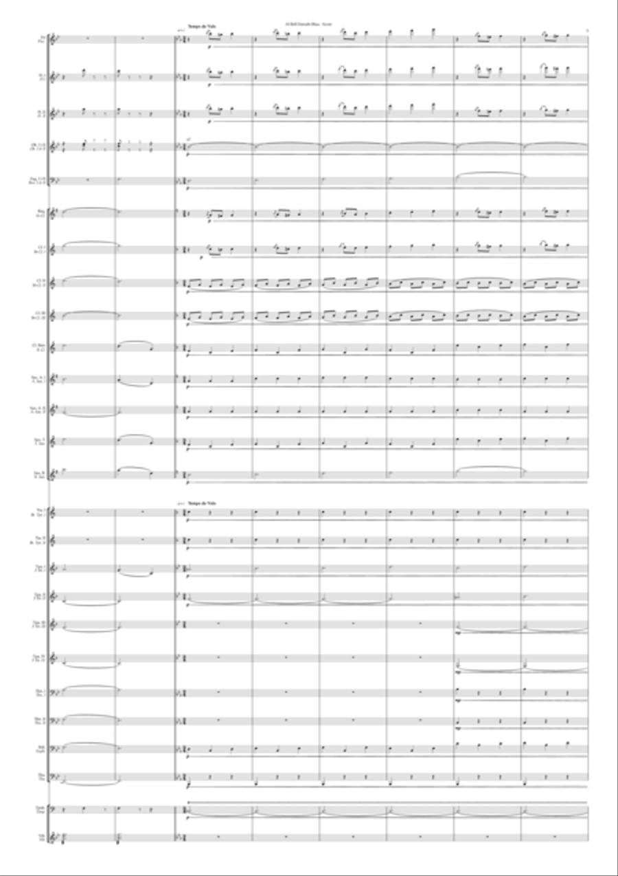 The Blue Danube Concert Band scores gallery preview page 5