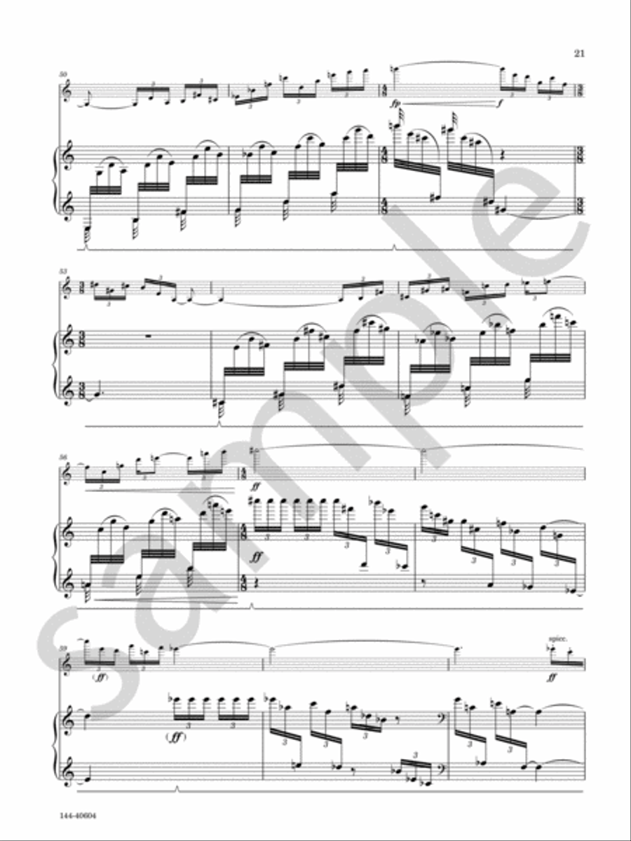 Sonata Sonata Chamber Music scores gallery preview page 13