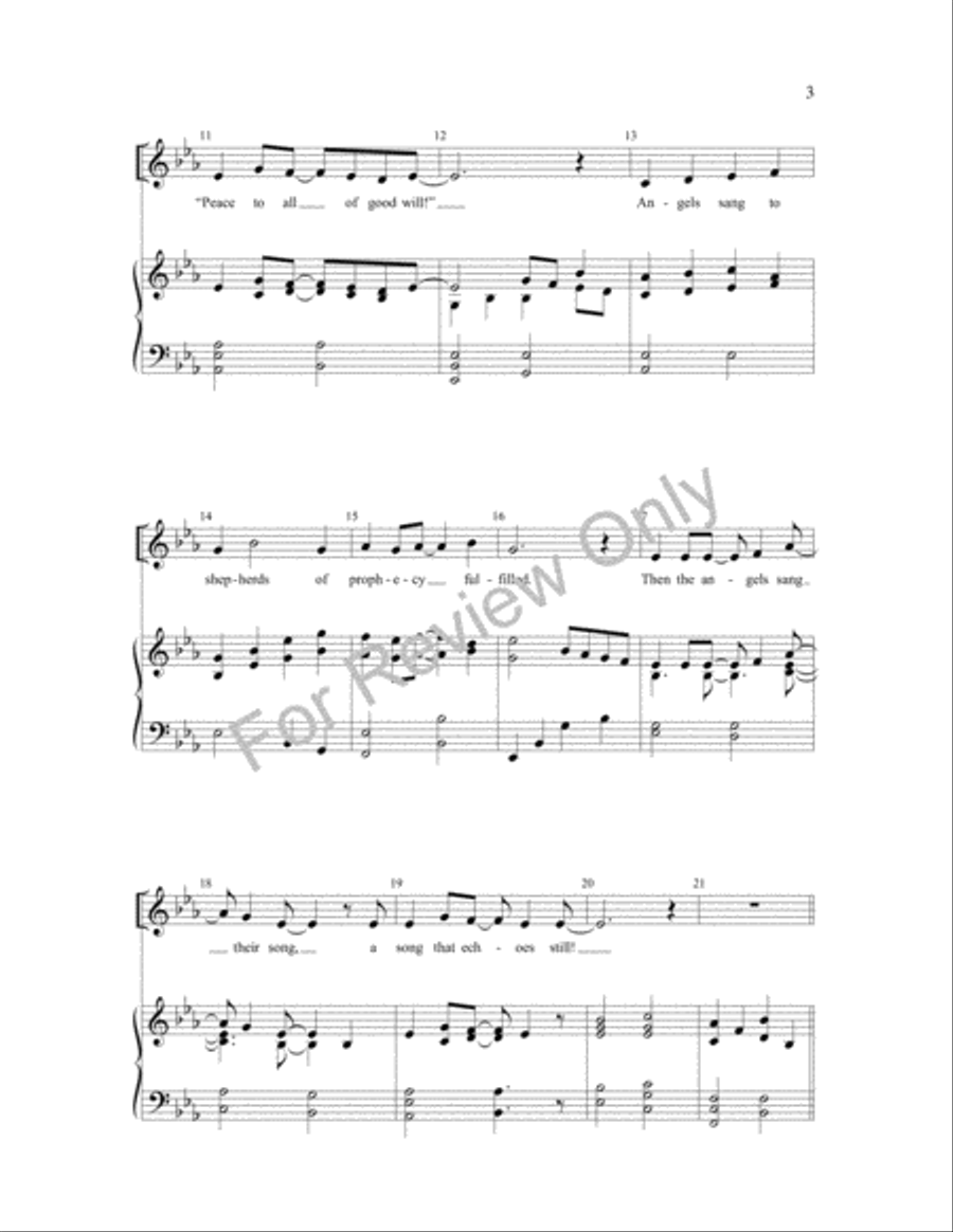 Hear the Angels, Hear Them Sing SA scores gallery preview page 3