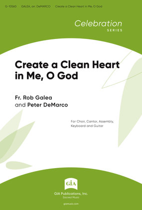 Book cover for Create a Clean Heart in Me, O God