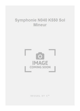 Symphonie N040 K550 Sol Mineur