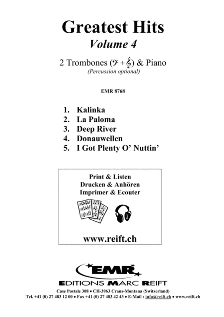 Greatest Hits Volume 4 Trombone Duet scores gallery preview page 2