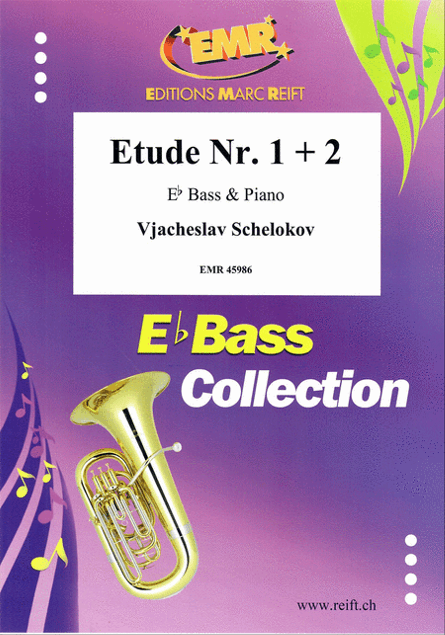 Etude No. 1 + 2 Etude No. 1 + 2 Voice Solo scores gallery preview page 1