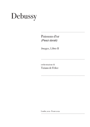 Poissons d'or (Debussy) - Tiziano de Felice