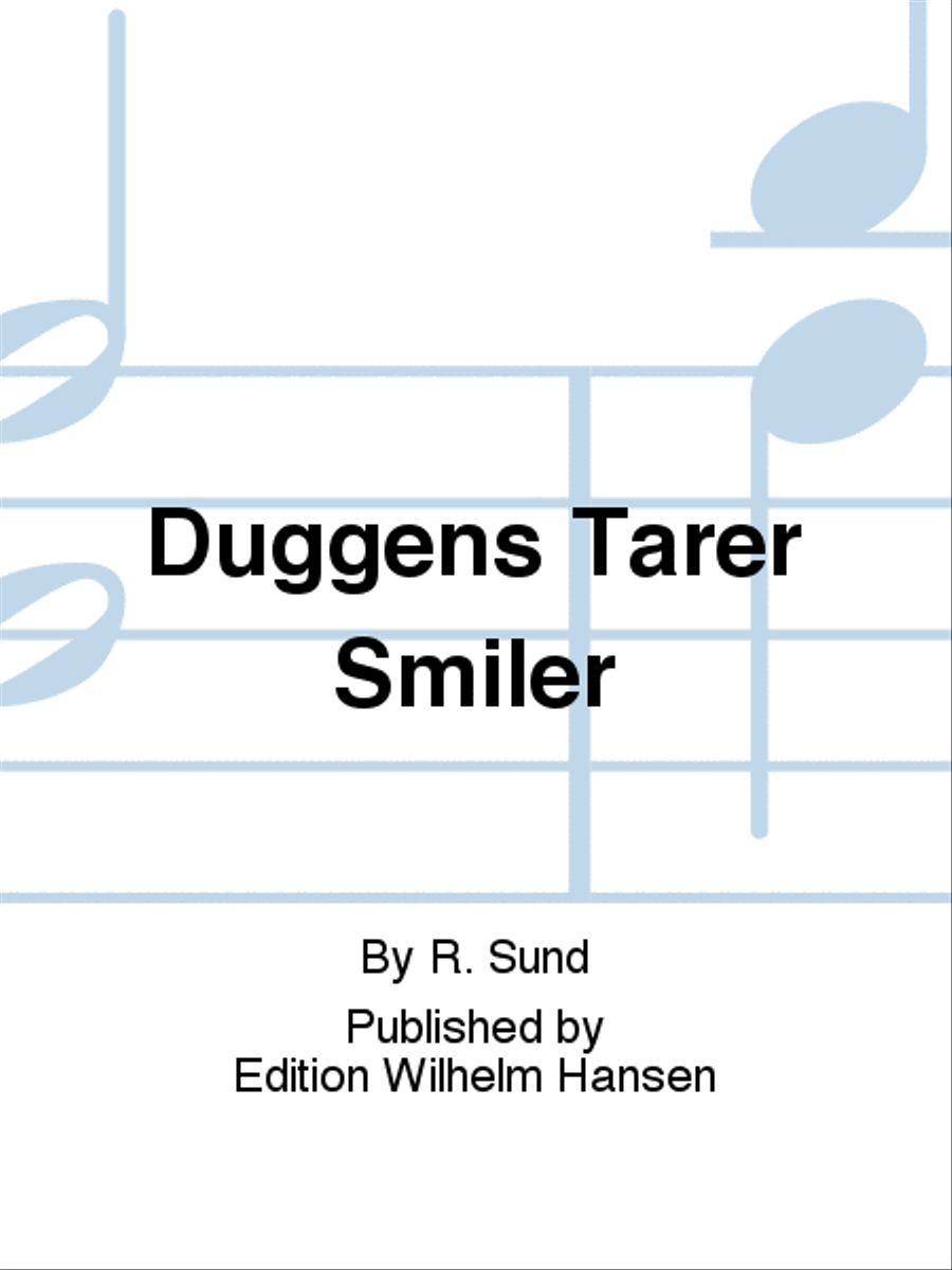 Duggens Tårer Smiler Duggens Tårer Smiler 4-Part scores gallery preview page 1